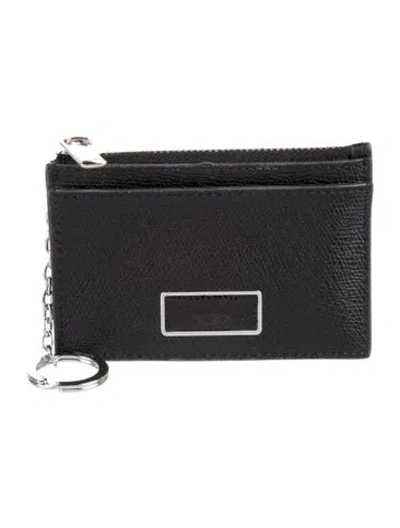 Pre-owned Tumi Leather Wallet In Black
