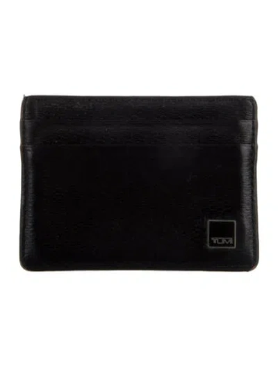 Pre-owned Tumi Leather Wallet In Black