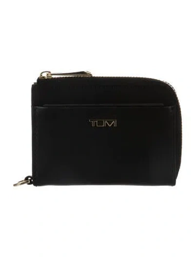 Pre-owned Tumi Leather Wallet In Black