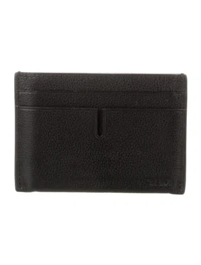 Pre-owned Tumi Leather Wallet In Black