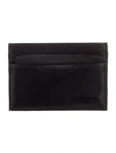 Pre-owned Tumi Leather Wallet In Black