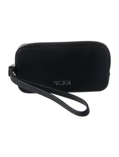 Pre-owned Tumi Leather Wallet In Black