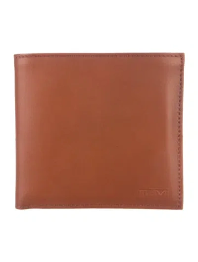 Pre-owned Tumi Leather Wallet In Blue
