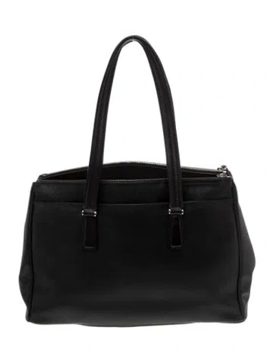 Pre-owned Tumi Leather Weekender Bag In Black