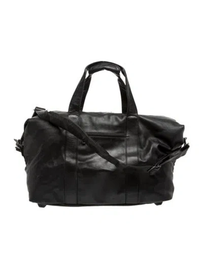 Pre-owned Tumi Leather Weekender Bag In Black