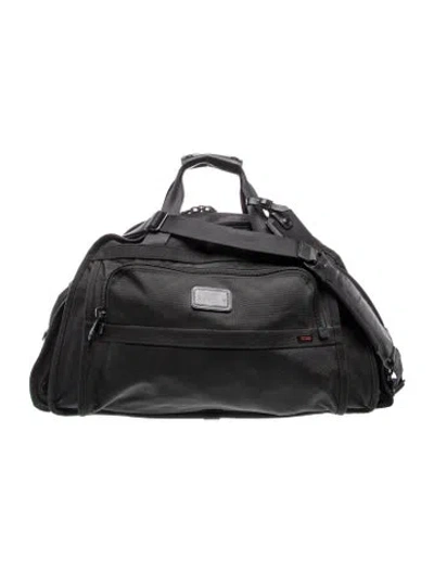 Pre-owned Tumi Leather Weekender Bag In Black