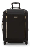 Tumi Leger Continental Expandable Carry On Wheeled Suitcase In Black/ Gold