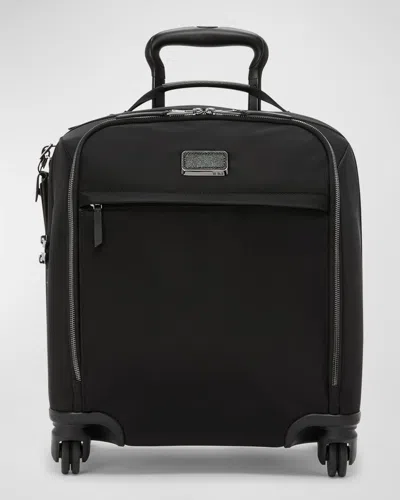 Tumi Voyageur Leger Compact 4 Wheel Carry On In Black/gunmetal