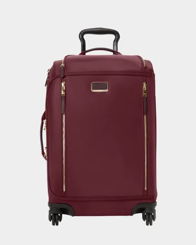 Tumi Leger International Expandable Carry-on In Burgundy