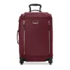 Tumi Leger International Expandable Carry On Suitcase In Burgundy