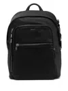 Tumi Logo-lettering Backpack In Black