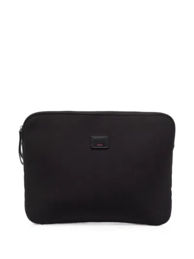 Pre-owned Tumi Logo-motif Laptop Sleeve In Black