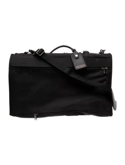 Pre-owned Tumi Luggage In Black