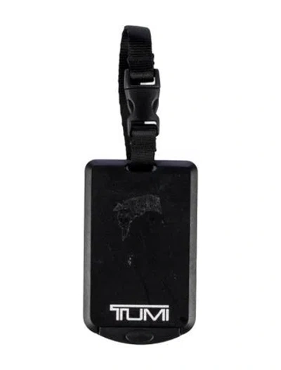 Pre-owned Tumi Luggage Tag In Black