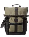 Tumi Marshal Roll Top Backpack In Green