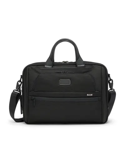 Tumi Medium Alpha 4 Briefcase In Black