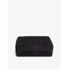Tumi Medium Logo-embroidered Woven Packing Cube Black In Black