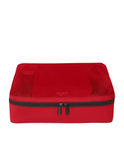 Tumi Medium Packing Cube In Red