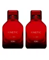 Tumi Men's 2-pc. Kinetic Eau De Parfum Set In Transparent