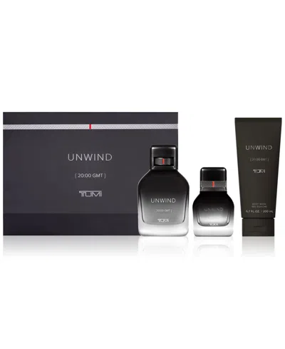 Tumi Men's 3-pc. Unwind [20:00 Gmt] Eau De Parfum Gift Set