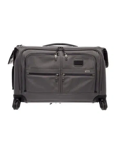 Pre-owned Tumi Men's Alpha 3 4-wheeled Garment Bag In Grey