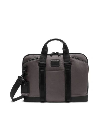 Tumi Men's Alpha Bravo Academy Brief Bag In Charcoal