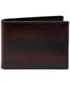 Tumi Nassau Slg Double Billfold Wallet In Brown