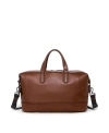 Tumi Nelson Leather Duffel Bag In Cognac