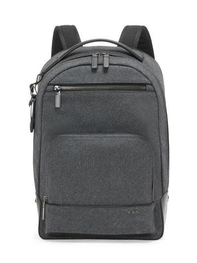 Tumi Men's Harrison Warren Nylon & Leather Backpack In Dark Charcoal