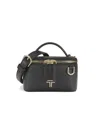 Tumi Men's Lex Mini Leather Train Case Crossbody In Gray