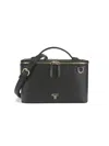 Tumi Men's Lex Train Case Leather Crossbody In Black