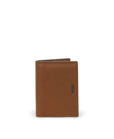 TUMI MEN'S NASSAU L-FOLD LEATHER WALLET