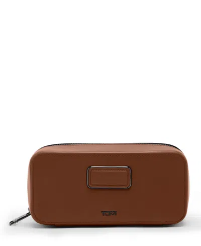 Tumi Men's Nassau Travel Watch Case In Brown