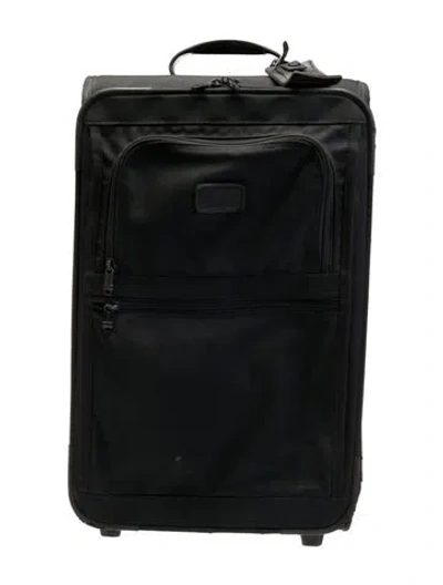 Pre-owned Tumi Men's Nylon Suitcase In Black