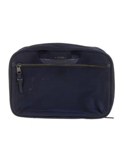 Pre-owned Tumi Men's Nylon Travel Bag In Blue