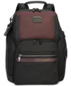 Tumi Alpha Bravo Search Backpack In Oxblood