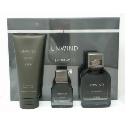 Tumi Men's Unwind Gift Set Fragrances 850016678645 In White
