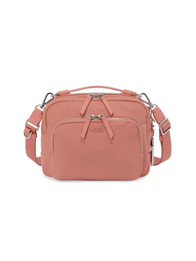 Tumi Men's Voyageur Teghan Crossbody Bag In Pink