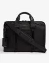 Tumi Aviano Slim Woven Briefcase In Black