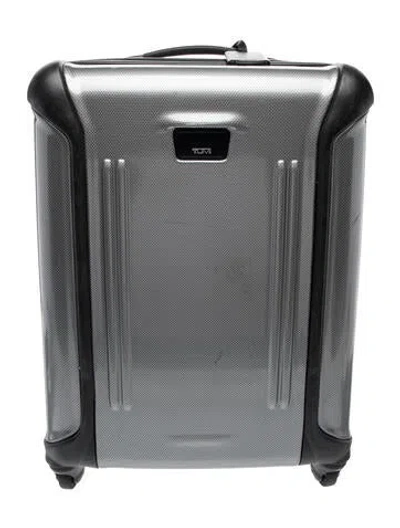 Pre-owned Tumi Mens Grey Patterned Rolling Suitcase In Gray