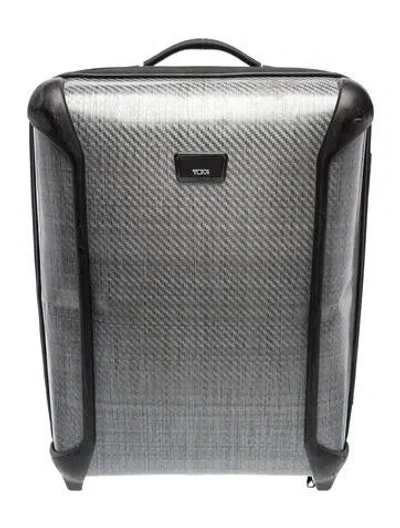 Pre-owned Tumi Mens Grey Suitcase In Gray