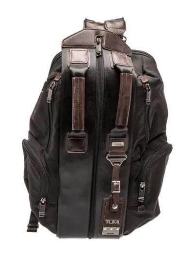 Pre-owned Tumi Mesh Backpack In Black