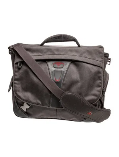 Pre-owned Tumi Messenger Bag In Grey