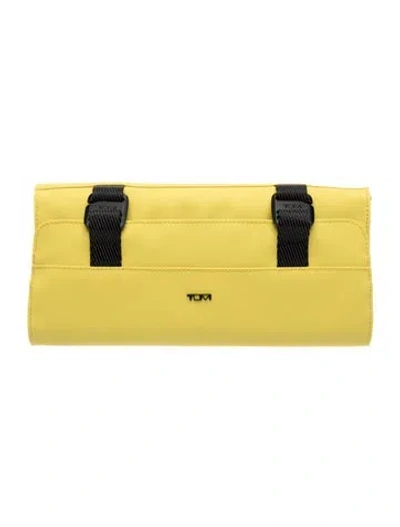 Pre-owned Tumi Mobile Organizer  W/tags In Yellow