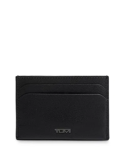 Tumi Nassau Money Clip Card Case In Black