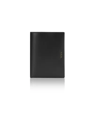 Tumi Nassau Passport Cover In Black Smooth