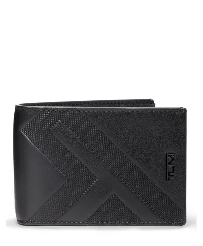 Tumi Nassau Slg Slim Single Billfold In Black Oversized T