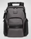 Tumi Alpha Bravo Navigation Backpack In Charcoal