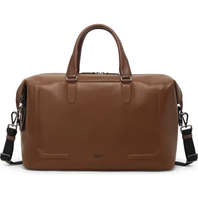 Tumi Nelson Leather Duffel In Brown