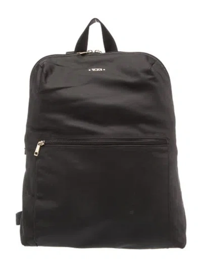 Pre-owned Tumi Nylon Backpack In Black